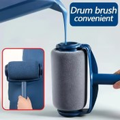 Resim 1 adet Kendinden Emişli Büyük Kova Boya Fırçası - Kolay Uygulama, Damlama Tasarımı, Duvarlar ve Tavanlar için İdeal, Sonbahar Teması, Plastik Malzeme, Boya Malzemeleri | Modern Boya Fırçası | Dayanıklı Plastik Aracı, Boya Odası Aksesuarları 
