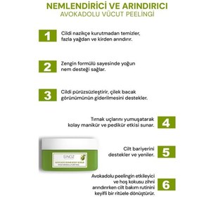 Resim Sinoz Avokado Bomb Nemlendirici Ve Arındırıcı Vücut Peeling 300 G 