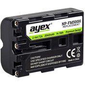 Resim Ayex Np-Fm500H Batarya Sony A77 A100 A500 A550 A700 A850 A900 