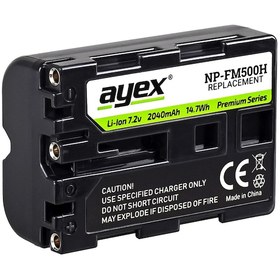 Resim Ayex Np-Fm500H Batarya Sony A77 A100 A500 A550 A700 A850 A900 
