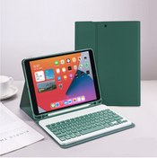 Resim redmud teknoloji Ipad Air4 10.9 2020 4.nesil Air 5 2022 10.9 5.nesil Bluetooth Özellikli Kalem Bölmeli Klavyeli Kılıf 