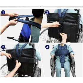 Resim Slife Yetişkin Tekerlekli Sandalye Emniyet Güvenlik Kemeri 