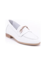Resim Mammamia D24ya-3215 Kadın Deri Loafer Ayakkabı D24YA-3215-R7263 Beyaz 
