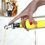 Resim ÖYKÜ VE YİĞİT 3 ADET Kapaklı Şişe Ucu Servis Aparatı Damlalık Yağdanlık Tıpa 