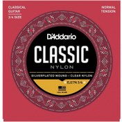 Resim D'Addario EJ27N 3/4 Normal Tension Klasik Gitar Teli 