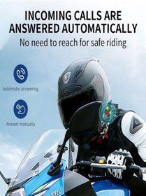 Resim Y60 Ipx6 Su Geçirmez Rgb Bluetooth 5.3 Sesli Asistan İnterkom Kask Kulaklığı 