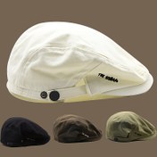 Resim GULESWY Erkek Retro İngiliz Tarzı Beyzbol Şapkası - Ayarlanabilir Snapback Kapatma, %100 Polyester, Günlük ve Spor Giyim için Havalandırmalı Gözler, Ayarlanabilir Beyzbol Şapkası, Vintage Şapka, Dokulu Kumaş 