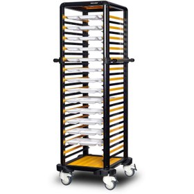 Resim Gastrolley Tekli Self Servis Arabası 150 (EtRafı Açık) 59 x 71 x 174 (cm) 