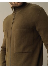 Resim Xint Haki Oversize Cep Detaylı Hırka 801666 Haki 