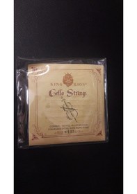 Resim Kıng Lıon 113 Model Ful Set Çello Tel Takımı-Komple Tel Seti 
