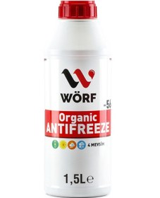 Resim Wörf Kırmızı Antifiriz -56 Derece 1.5 Lt 