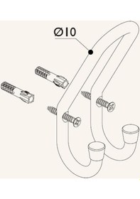 Resim Gürçay Çok Amaçlı Duvar Askısı 23.116.18 Çok Renkli 
