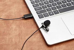 Resim Boya BY-LM40 Dijital USB Yaka Mikrofonu 