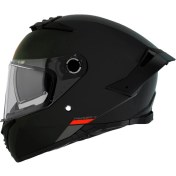 Resim Mt Helmets Kask Thunder 4 Sv Solıd A1 Matt Black Şeffaf Vizör 