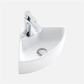 Resim Güral Vit Köşe Puzzle Lavabo 30 CM x 30 CM 