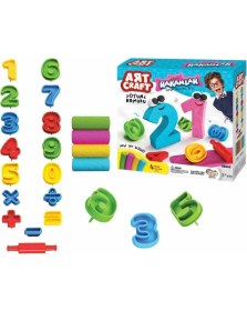 Resim MCM Group 03552 Dede, 3D Rakamlar Hamur Set 200 gr / +3 Yaş 