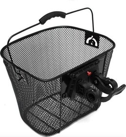 Resim 1682 BİSİKLET APARATLI SEPET SİYAH 