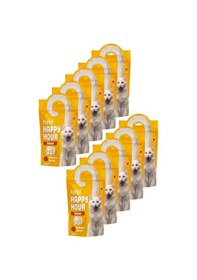 Resim Happy Hour Tavuk Etli Ve Peynirli Seçici Kediler İçin Kedi Ödülü 10 X 60gr 
