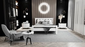 Resim NİNNİMO ÇİFT KİŞİLİK 160X200 YATAK UYUMLU KARYOLA MSÇY-1 