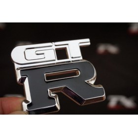 Resim GTR Dk Tuning Nissan Bagaj 3m 3d Krom Metal Logo Amblem 