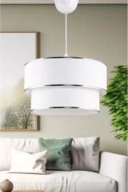 Resim polle Kumaş Başlık 2 Katlı Pasta Avize Yatak Odası Çocuk Odası 