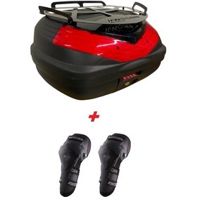 Resim Wogen Wg50 Basic Metal Bagajlı Çanta Siyah + Karbon Dizlik Hediyeli Siyah 