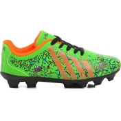 Resim Ayakmod Hulk Örümcek Desenli Yeşil Çocuk Krampon 