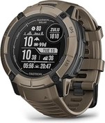 Resim mivento Garmin Instinct 2X Solar Tactical Coyote Tan Multisport Akıllı Saat 