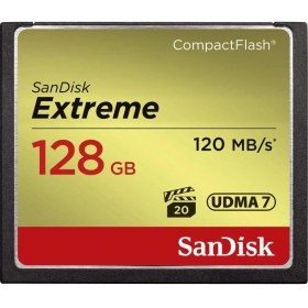 Resim SanDisk Extreme 128GB 120MB/s UDMA7 Compact Flash Kart SDCFXSB-128G-G46 