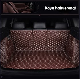 Resim Land Rover Range Rover Sport 2010-2013 şöfür koltuk altında bilgisayar kutusu var Araç İçin 360 Derece Bagaj Paspas - Bej 