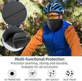 Resim CXG Şal erkek kadın bandana [UV dayanımlı/nefes alır/ultra ince] Loop şal hortum bezi boyun ısıtıcı motosiklet şal çok yönlü elastik koşu, bisiklet, tırmanma, motosiklet sürüşü için 