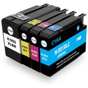 Resim EKO KARTUŞ Hp Officejet Pro 276dw 4 Renk (950xl-951xl) Muadil Kartuş, 