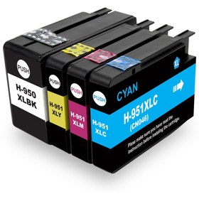 Resim EKO KARTUŞ Hp Officejet Pro 276dw 4 Renk (950xl-951xl) Muadil Kartuş, 