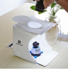 Resim Lightbox Mini Katlanır Taşınabilir Led Işıklı Fotoğraf Stüdyosu 