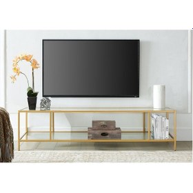 Resim Cam Tv Ünitesi Ve Sehpası 