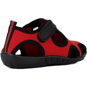 Resim Slazenger UNNI Kız Çocuk Cırt Cırtlı Kırmızı Sandalet 