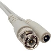 Resim Powermaster Bnc Güvenlik Kablosu Dc Dişi Jack 5.5*2.1 
