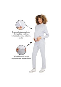 Resim Luvmabelly - Myra8700 - Hamile Ve Emzirme Eşofman Takımı 
