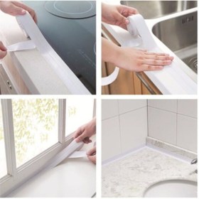 Resim CMT 145 gr BEYAZ Su Sızdırmaz Lavabo Kenar Bandı (3.2m) 