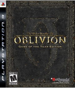 Resim BETHESDA The Elder Scrolls IV Oblivion Game Of The Year Edition PS3 Oyun 