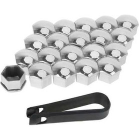 Resim Dancemonkey Tesla Model 3/x/s İçin 20 Adet Paslanmaz Araba Somun Cıvata Kapağı Toz Geçirmez Seti Gümüş 