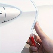 Resim 10m/393.7 inç PVC Araba Kapı Kenarı Koruyucu, Şeffaf, Çizilmeye Dayanıklı, Araç Kapı Köşe Koruması ile, Evrensel Olarak Uygulanabilir, Otomatik Çizik ve Gömülme Önleme için 