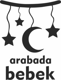 Resim Sticker Fabrikası Arabada Bebek Var Sticker Etiket 00885 (15x11,5 Cm ) 