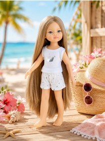 Resim Paola Reina Manica Amıga Pijama 32 Cm Oyuncak Bebek 32cm 
