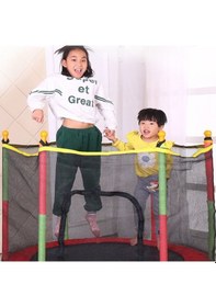 Resim Gus Company Güvenlik Fileli Fermuarlı Battal Boy Trambolin 