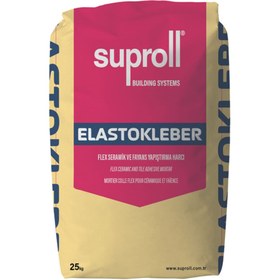 Resim SUPROLL Elastokleber Seramik Ve Fayans Yapıştırma Harcı / 25 Kg 
