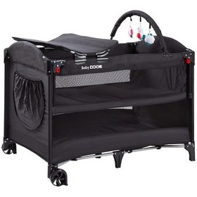 Resim Babydoor 2052 Madre Pro Oyun Parkı 70x110 Cm Bebek Beşik 