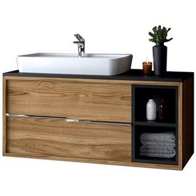 Resim Denko Matia 100 Cm Mdf Banyo Dolabı Alt Modülü Çok Renkli 