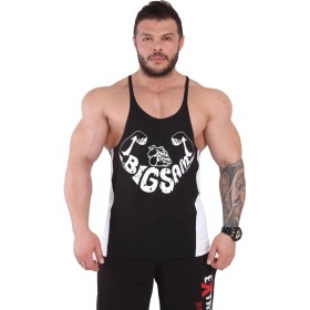 Resim Big Sam Ince Askılı Sporcu Atlet Tank Top Big Sam 2252 