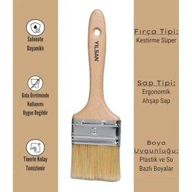 Resim Storemax Alboya Super Kestırme Fırcası No:3 